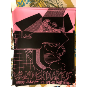 Pink and Black Vandermark 5 Poster