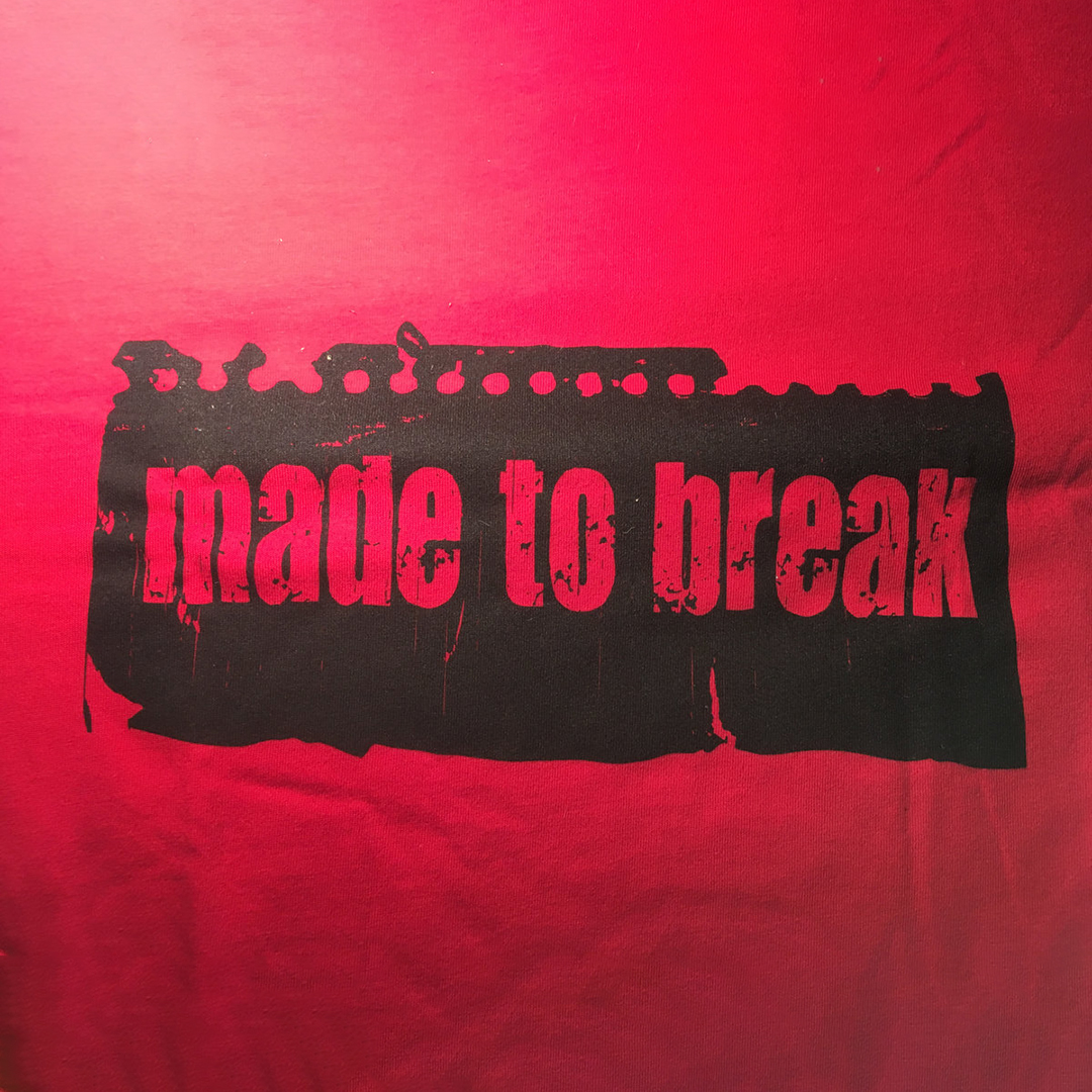 Red Made To Break T-Shirt